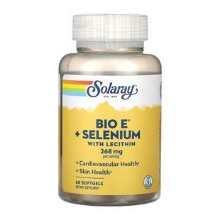 Bio Vitamin E with Selenium 268mg - 60 softgels 2023-10-6739 фото
