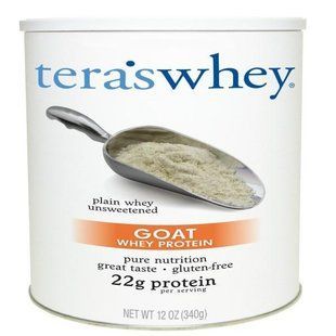 Teras Whey, Козий сывороточный протеин, простая несладкая сыворотка, 12 унций (340 г) TEW-00267 фото