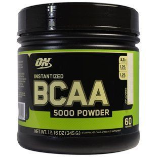 Optimum Nutrition, Порошок BCAA 5000 розчинний, без спецій, 12,16 oz (345 г) OPN-02522 фото