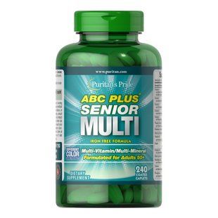 ABC PLUS Senior Multivitamin - 30caplets 2022-09-0949 фото