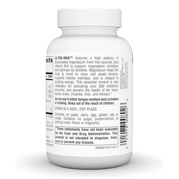 Ultra-Mag Magnesium Complex - 60 tabs 2023-10-2353 фото