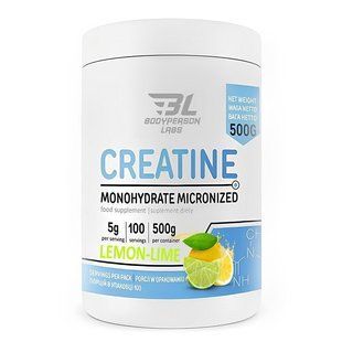 Creatine monohydrate - 500g Lemon Lime (Пошкоджена банка) 2023-10-7908 фото