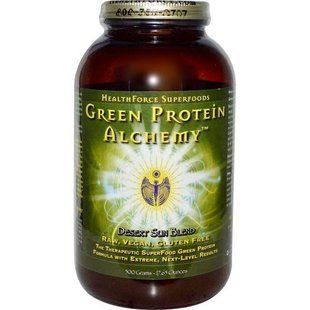 HealthForce Nutritionals, Белковая смесь Green Protein Alchemy, Desert Sun Blend, 17,65 унций (500 г) HFC-00114 фото