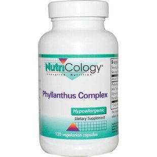 Nutricology, Комплекс Phyllanthus, 120 капсул в растительной оболочке ARG-50750 фото