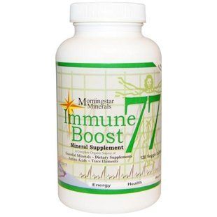 Morningstar Minerals, Immune Boost 77, минеральная добавка, 120 вегетарианских капсул MOR-00999 фото