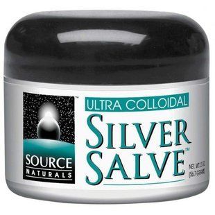 Source Naturals, Мазь из ультра коллоидного серебра, 2 унции (56,7 г) SNS-00352 фото