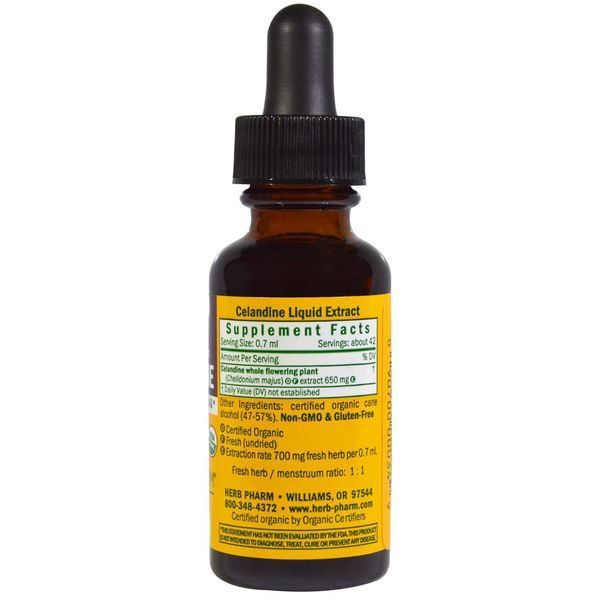 Herb Pharm, Чистотіл, 1 рідка унція (29.6 мл) HBP-00034 фото