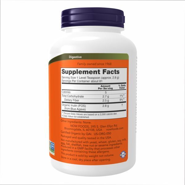 Organic Inulin Powder - 454g 2022-10-2312 фото