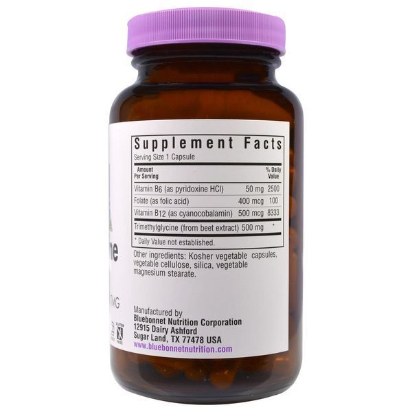 Bluebonnet Nutrition, Формула гомоцистеїну, 120 капсул BLB-01136 фото