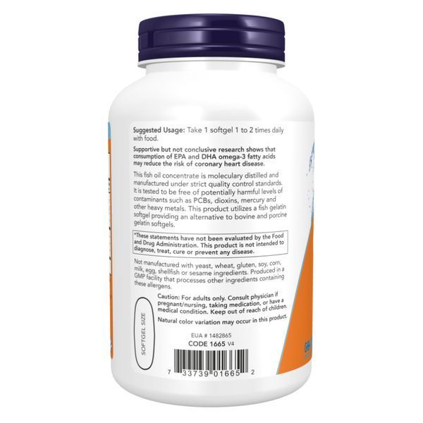 Ultra Omega-3 FO 500/250 Fish Gelatin - 180 Softgels 2022-10-0411 фото