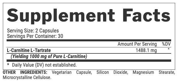 Lipo 6 Carnitine - 60 caps 2022-09-9948 фото