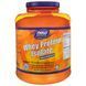 Now Foods, Изолят сывороточного протеина для спортсменов с натуральным вкусом, 5 фунтов (2268 г) NOW-02174 фото 1