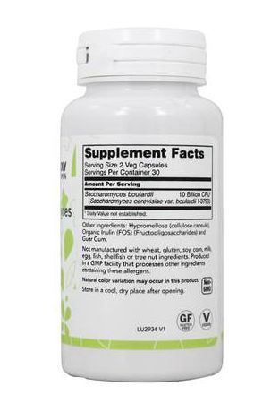 Сахаромицеты Буларди 5 Billion CFU LuckyVitamin 60 капс. 42131 фото