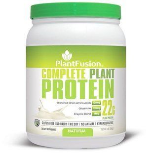 PlantFusion, Комплексный растительный белок, натуральный, 1 фунт (454 г) PLF-00193 фото