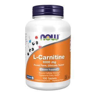 L-Carnitine 1000mg - 100 tabs 2022-10-2540 фото