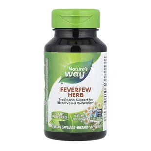 Feverfew Herb - 100 vcaps 2023-10-6396 фото
