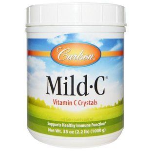 Carlson Labs, Mild-C, Витамин C в кристаллах, 35 унций (1000 г) CAR-03084 фото