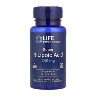 Super R-Lipoic Acid 240 mg - 60 vcaps 2023-10-5202 фото