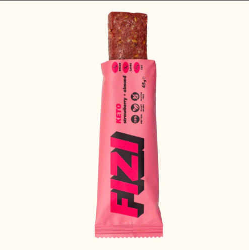 KETO Protein Bar - 10x45g Strawberry + Almond (Пошкоджена упаковка) 2023-10-8014 фото