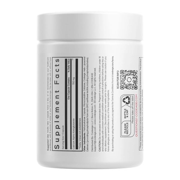Liposomal Calcium AKG - 60 vcaps 2023-10-7623 фото