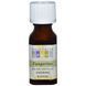 Aura Cacia, 100%-ве чисте ефірне масло, мандарини, підбадьорюючи, 0,5 рідких унцій (15 мл) AUR-91138 фото 1