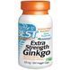 Doctors Best, Extra Strength Ginkgo, 120 мг, 360 рослинних капсул DRB-00273 фото 1