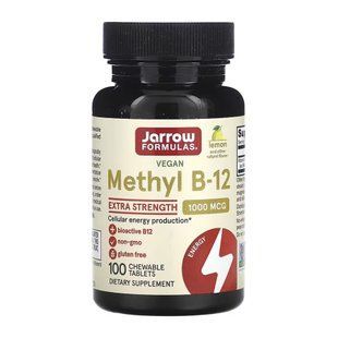 Methyl B12 Methylcobalamin 1000 mcg - 100 tabs (Повреждена банка) 2023-10-8020 фото