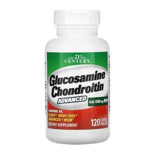 Glucosamine Chondroitin Advanced + MSM - 120 tabs 2023-10-7064 фото