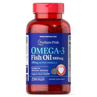 Omega 3 1000mg - 250softgels 100-61-4909230-20 фото
