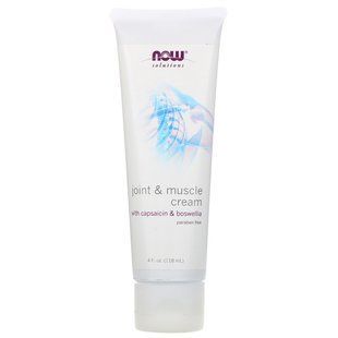 Now Foods, Joint Support Cream, 4 oz (113 g) NOW-03293 фото