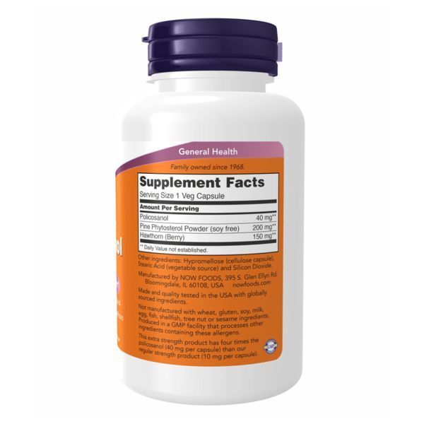Policosanol 40mg Plus - 90 vcaps 2022-10-2385 фото