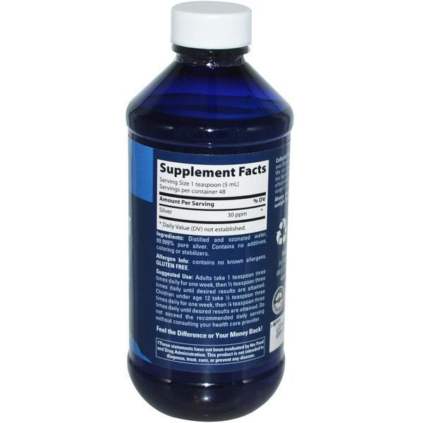 Коллоидное серебро Trace Minerals Research 30 частей на миллион, 237 мл TMR-00004 фото