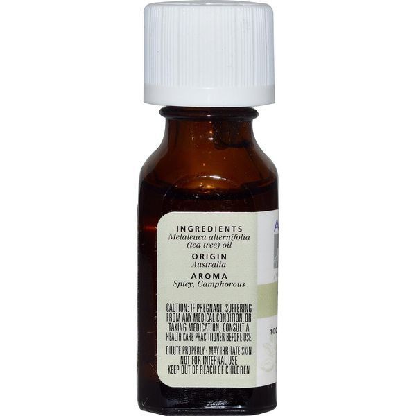 Aura Cacia, Эфирное масло чайного дерева, .5 жидких унций (15 мл) AUR-91139 фото