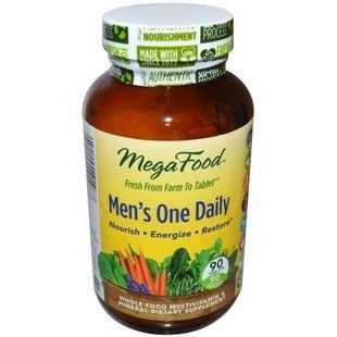 MegaFood, Ежедневные витамины для мужчин, без железа, 90 таблеток MGF-10108 фото