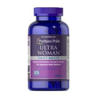 Ultra Woman&trade; Daily Multi Timed Release with Zinc - 180 caps 2023-10-4589 фото