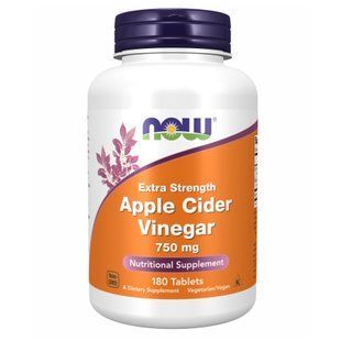 Apple Cider Vinegar 750 mg - 180 tabs 2022-10-0646 фото