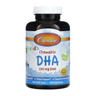 Kids Chewable DHA - 180 softgels 2023-10-5149 фото