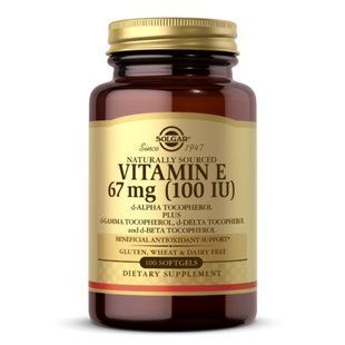 Vitamin E 67mg (100 IU) Mixed - 100 softgels 2022-10-1551 фото