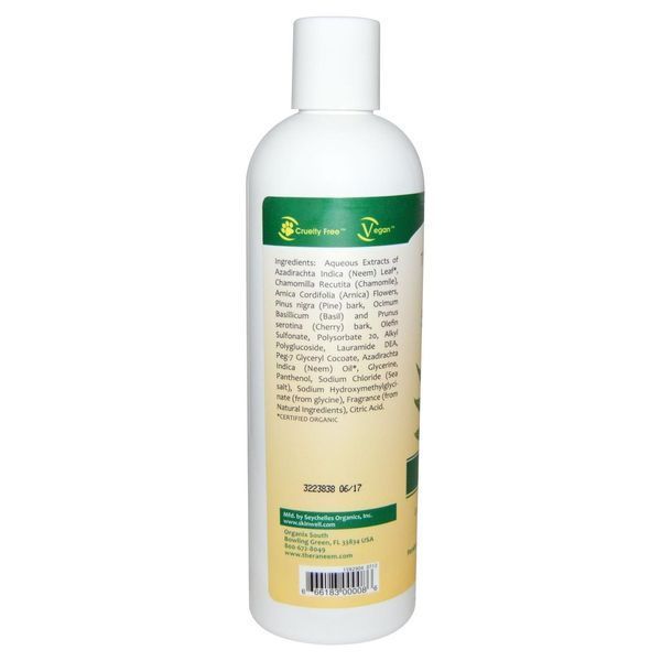 Organix South, TheraNeem, Pet Shampoo, Neem Therape, 12 fl oz (360 ml) ORS-00008 фото