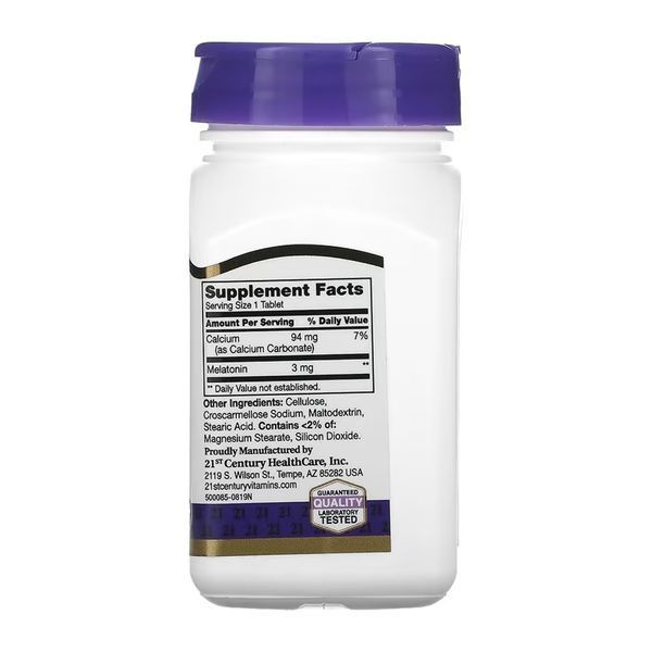 Melatonin 3 mg - 90 tabs 2023-10-7116 фото