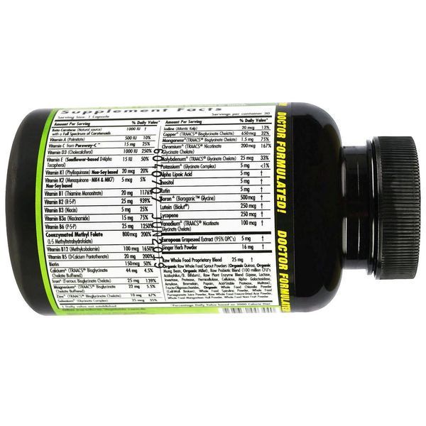 Emerald Laboratories, CoEnzymated, Multi Vit-A-Min, пренатальные мультивитамины с коэнзимами, 30 вегетарианских капсул EMR-00344 фото