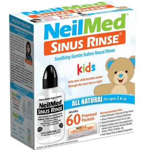 Стартовий набір для промивання носа NeilMed Sinus Rinse Pediatric Starter Kit для дітей 60 пакетів Sinus Rinse Pediatric Starte60 фото