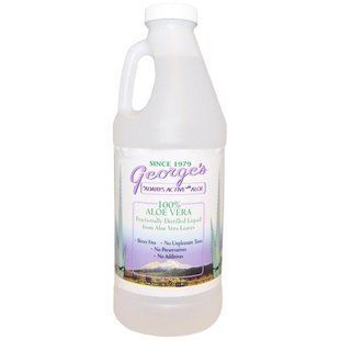 Georges Aloe Vera, 100% жидкий алоэ вера, 32 жидк. унций (0,94 л) GAV-10032 фото