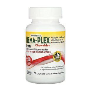 Hema-Plex - 60 chewable tabs 2023-10-4411 фото