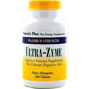 Natures Plus, Максимальная сила Ultra-Zyme, 180 таблеток NAP-04453 фото