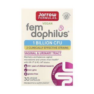 Vegan Fem Dophilus&reg; 1 Billion Cfu - 30 vcaps (Повреждена банка) 2024-11-0123 фото