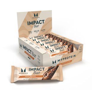 Impact Bar - 12x64g Fudge Brownie (До 06.26) 2023-10-7637 фото