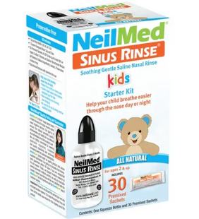 Стартовий набір для промивання носа NeilMed Sinus Rinse Pediatric Starter Kit для дітей 30 пакетів Sinus Rinse Pediatric30 фото
