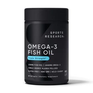 Omega-3 Fish Oil Alaska Pollock 1250mg - 90 softgels (Пошкоджена банка) 2023-10-7967 фото