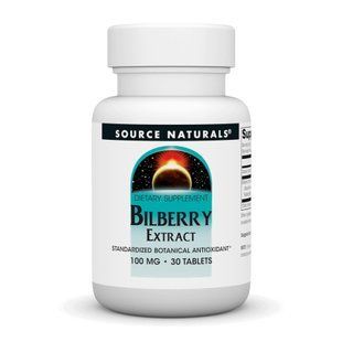 Bilberry Extract 100 mg - 30 tabs 2023-10-6132 фото